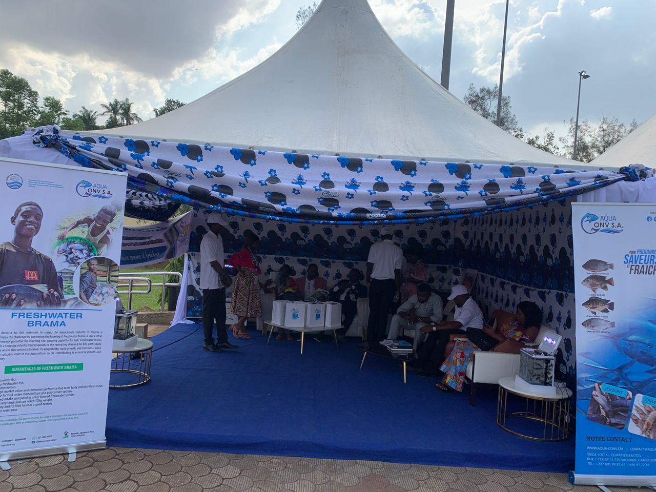 Aqua Conv S.A. présente au salon interprofessionnel d'aquaculture du Cameroun